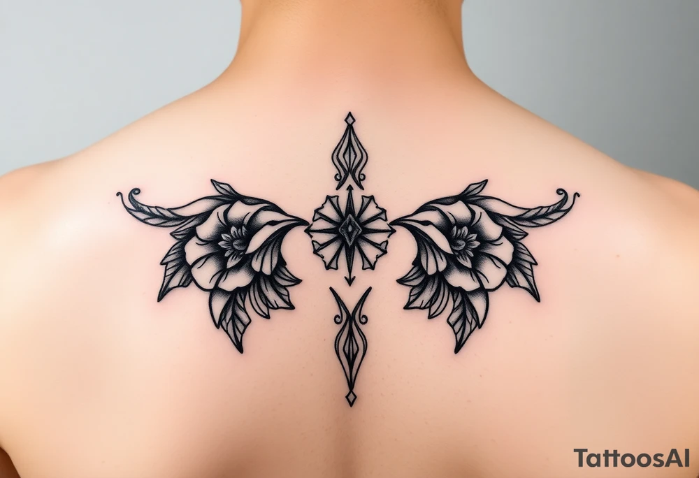 soft and feminine tattoo idea