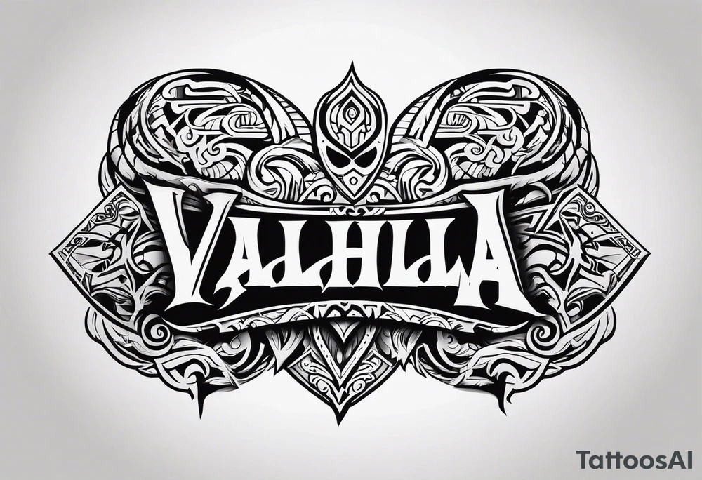 Valhalla tribe tattoo idea