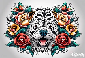 Show a little loving tattoo idea