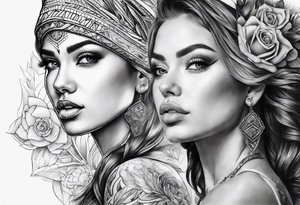 3 angles tattoo idea