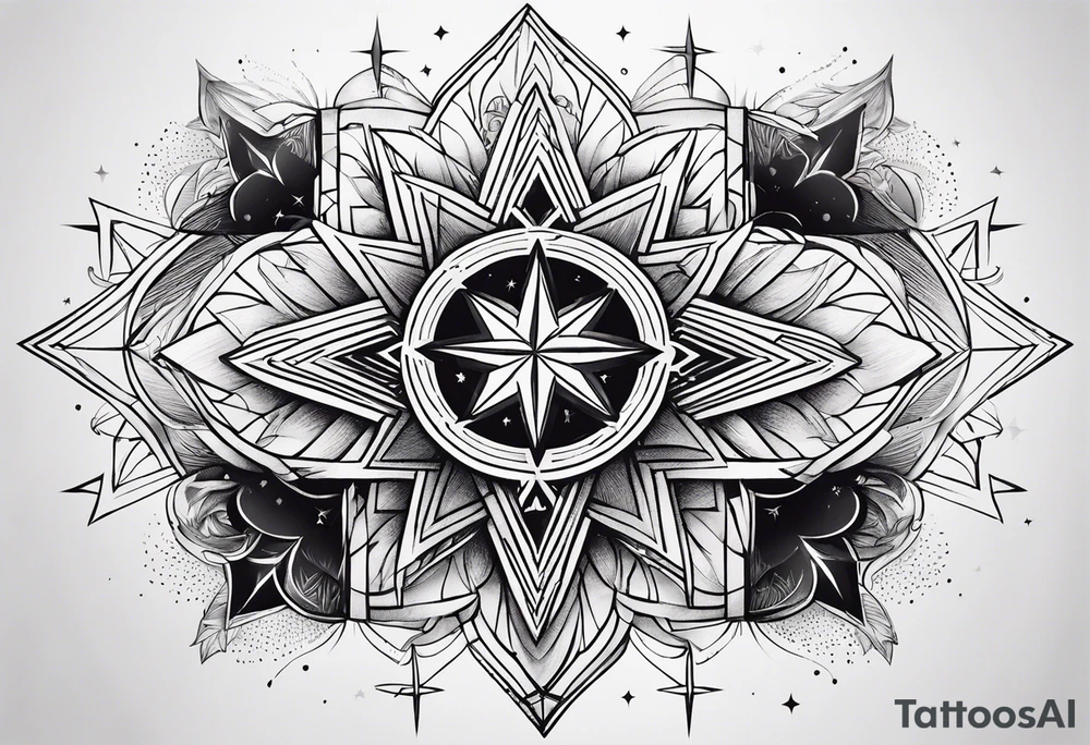 Stars tattoo idea
