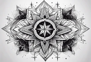 Stars tattoo idea