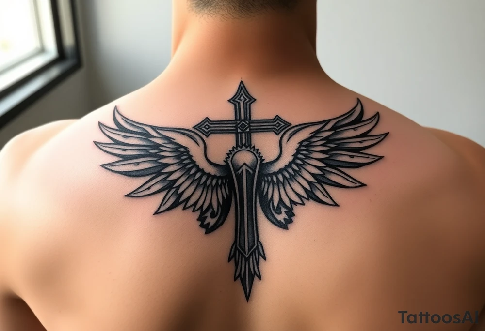 Religious Chicano tattoo idea