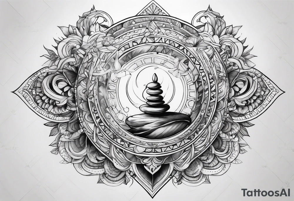 Balance tattoo idea