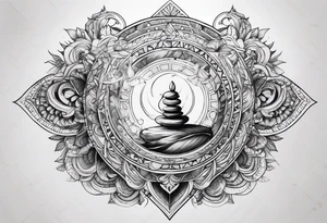 Balance tattoo idea