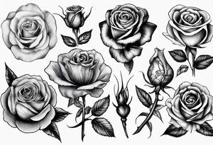 ROSAS NEGRAS tattoo idea