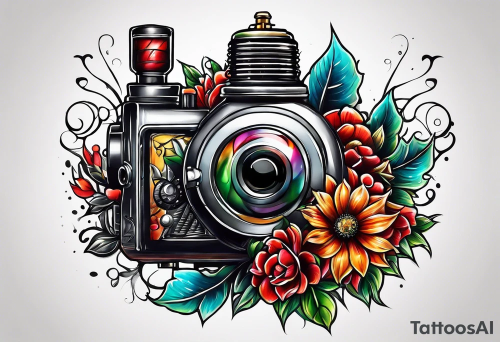 Sprinkler system tattoo idea