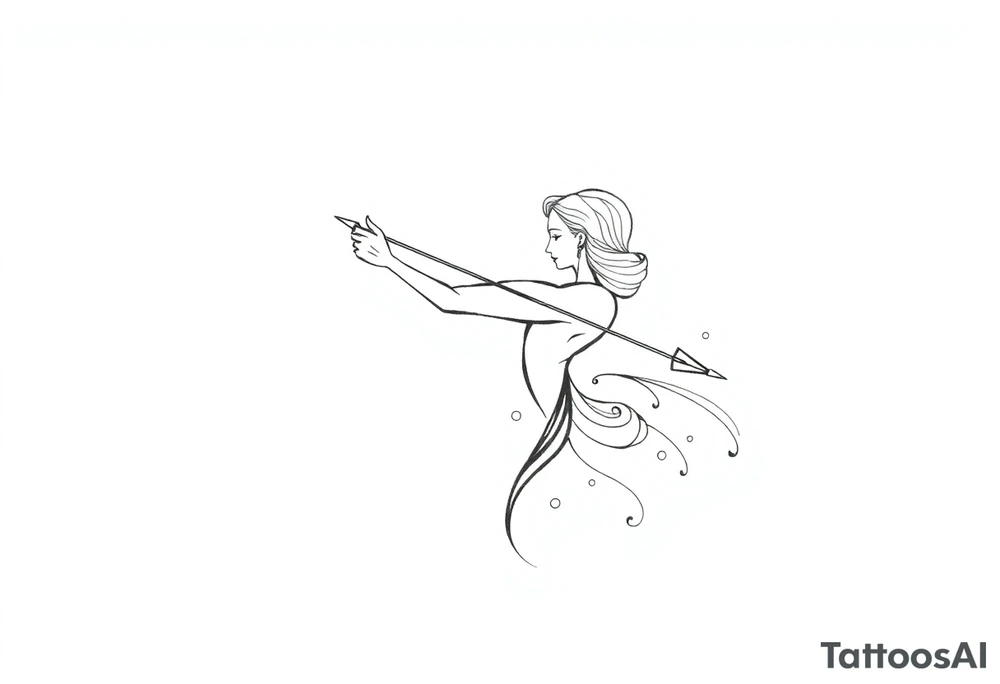Sagittarius tattoo idea
