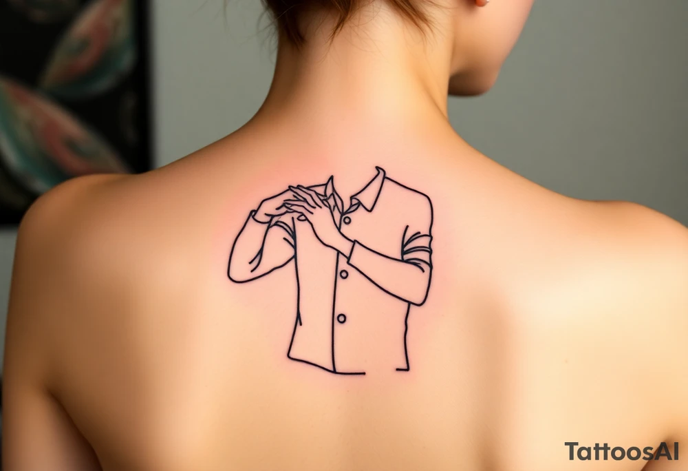 Rick Astley Never Gonna Give You Up Dance Pose tattoo idea