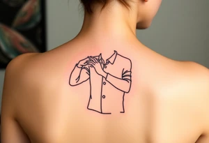 Rick Astley Never Gonna Give You Up Dance Pose tattoo idea