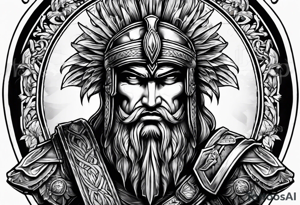 spartan tattoo idea