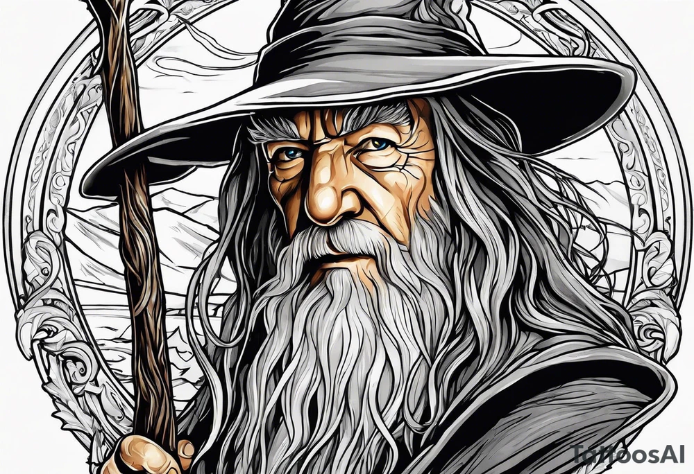 Gandalf you shall not pass tattoo idea