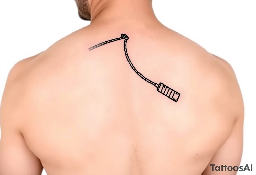 jump rope tattoo tattoo idea