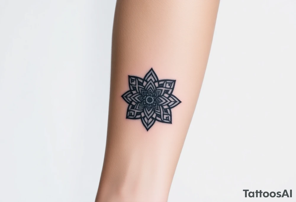 flower of life 3rd eye dmt inspired tattoo tattoo idea