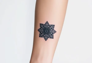 flower of life 3rd eye dmt inspired tattoo tattoo idea