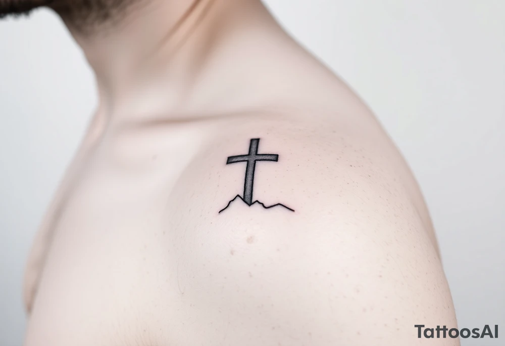 Leftist Christian, political , environmental tattoo on calf or shoulder tattoo idea