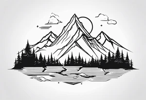 Move mountains tattoo idea