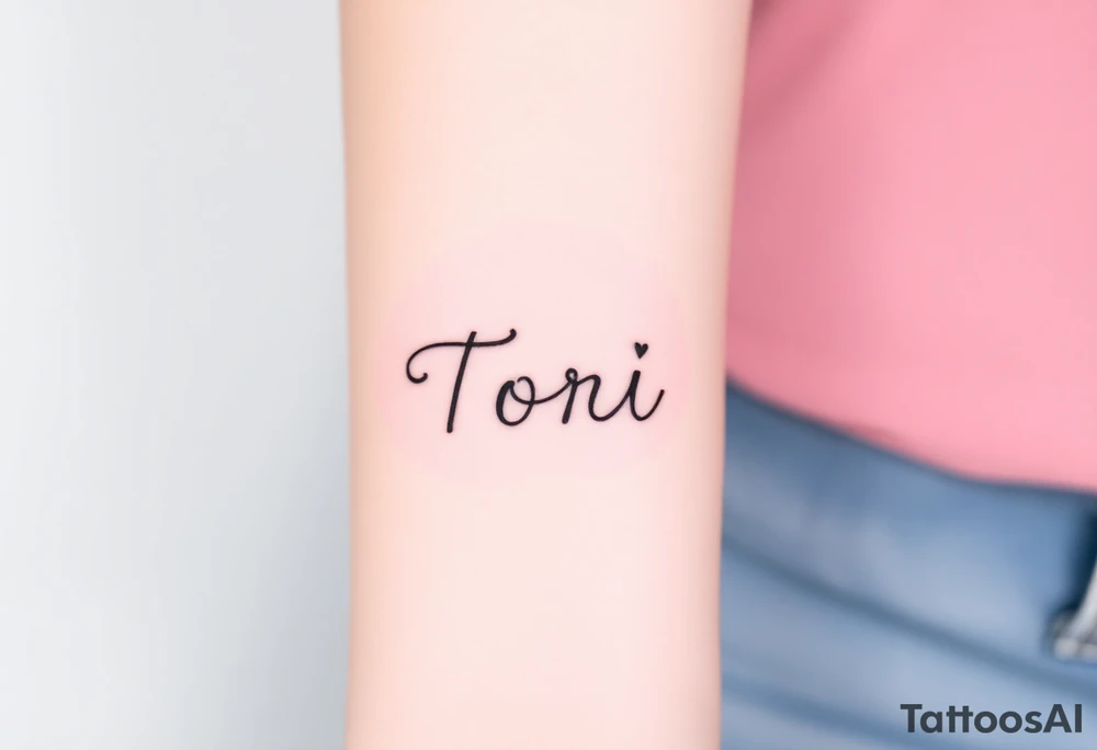 Tori tattoo idea