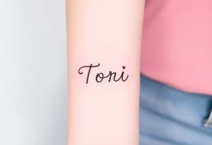Tori tattoo idea