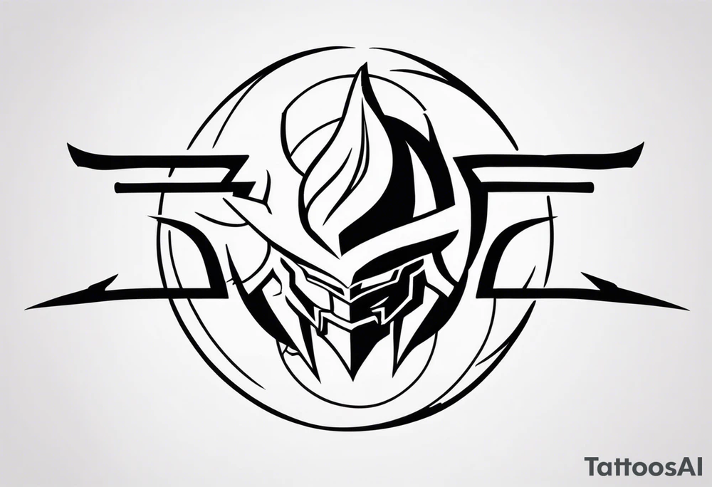 Raiden Japan symbol tattoo idea