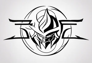 Raiden Japan symbol tattoo idea