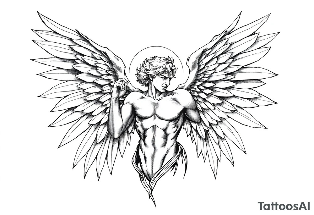 Michael the archangel tattoo idea
