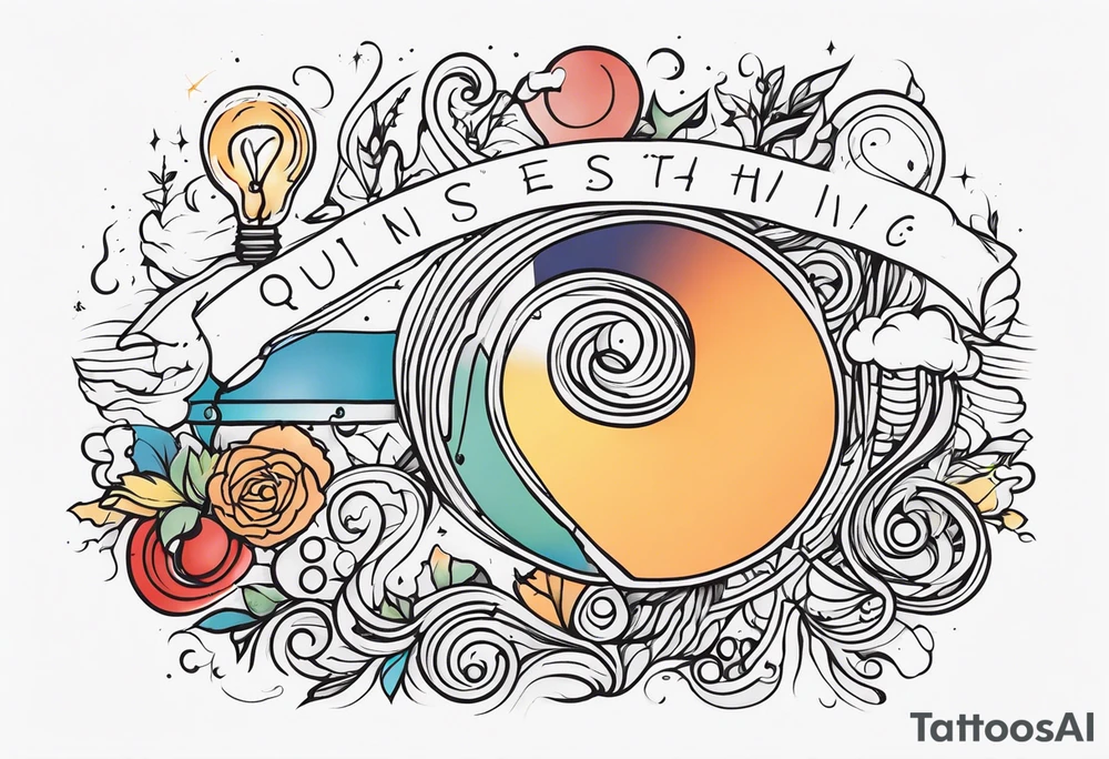 “Question everything” tattoo idea