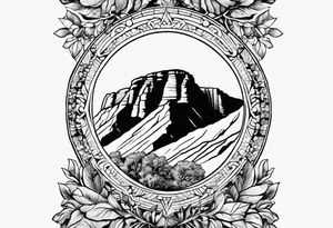 Forearm vertical, Capitol reef national park, male hiker, female hiker tattoo idea