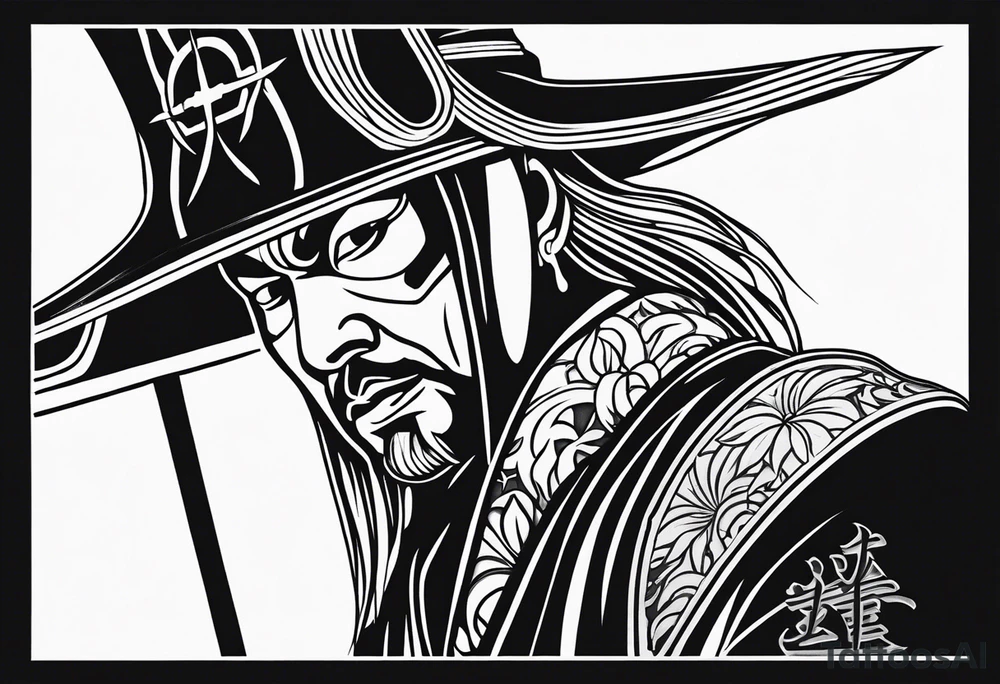 Nobushi stencil tattoo idea