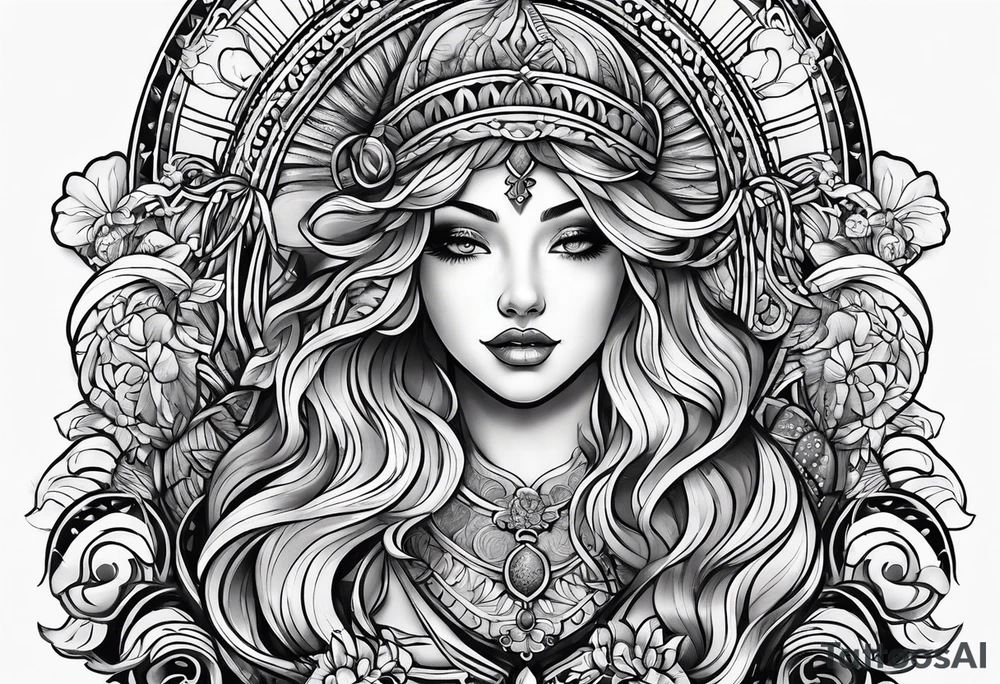 Lucky penny tattoo idea