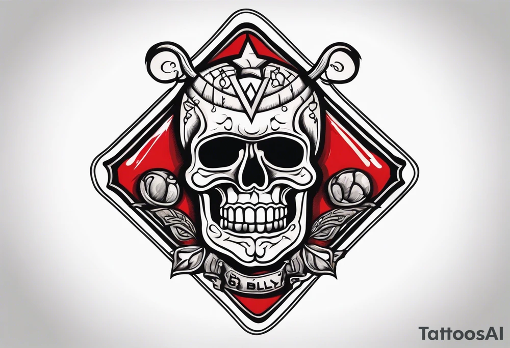 Rock a billy tattoo idea