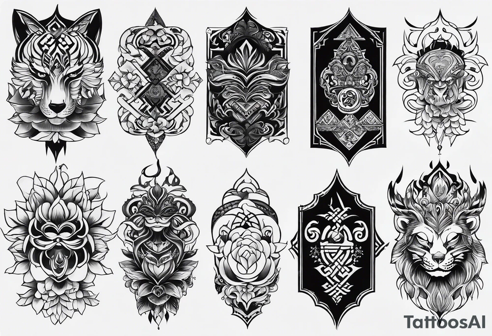 Tattoo: Symbols - MMVII (2005), MM (2000), MCMLXXXXVII (1997).


Style: Opt for a clean and bold black and white style tattoo idea