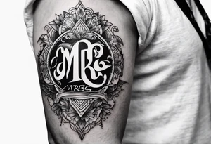 word: "MRBG" tattoo idea