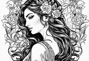 Persephone tattoo idea