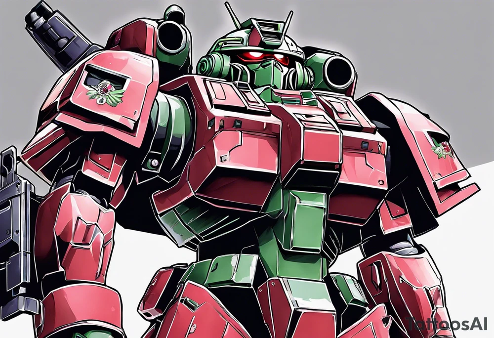 Zeon Zaku tattoo idea