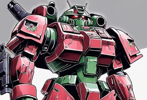 Zeon Zaku tattoo idea