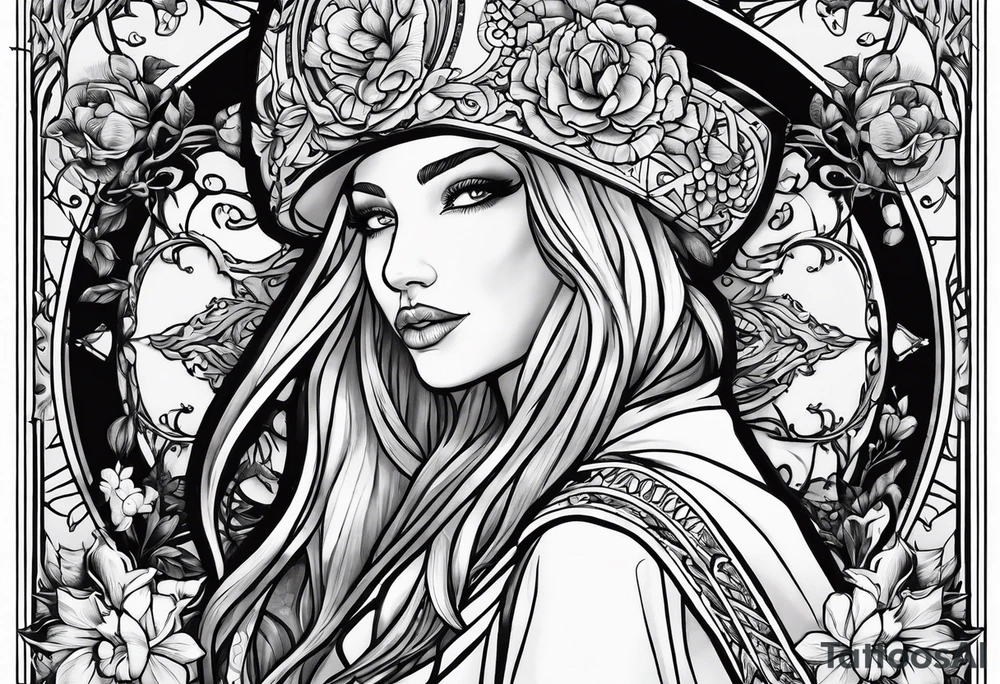 The fool tarot character tattoo idea