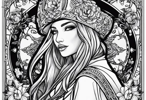 The fool tarot character tattoo idea