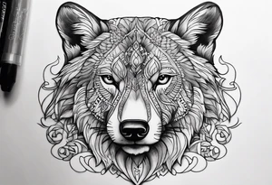 Alpengipfel tattoo idea