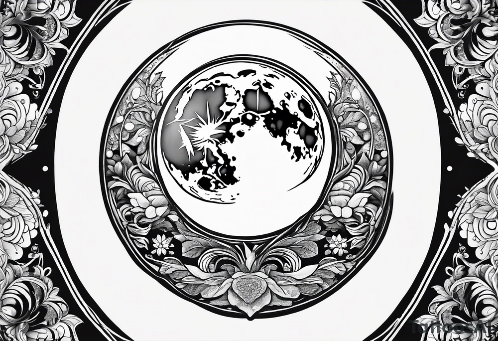 Goodnight moon and goodnight you, when you're all that I think about tattoo idea