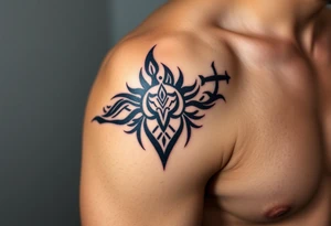 Show me some good tribal half sleeve tattoo idea