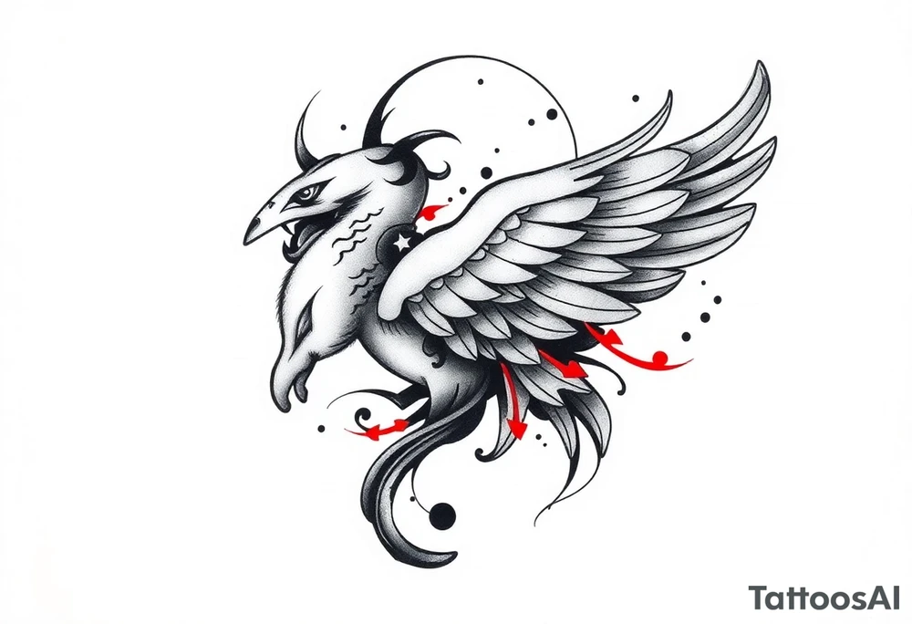 A tatuagem deve expressar força, liberdade e conexão com a multiplicidade da vida, incorporando elementos abstratos e fluidos, com linhas que sugiram movimento e transformação contínua. Evite clichês e busque um design original e significativo. Utilize técnicas de miimalismo, pontilhismo e aquarela. tattoo idea