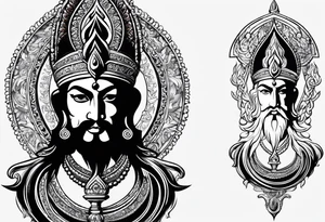 Trident(trishul) tattoo idea
