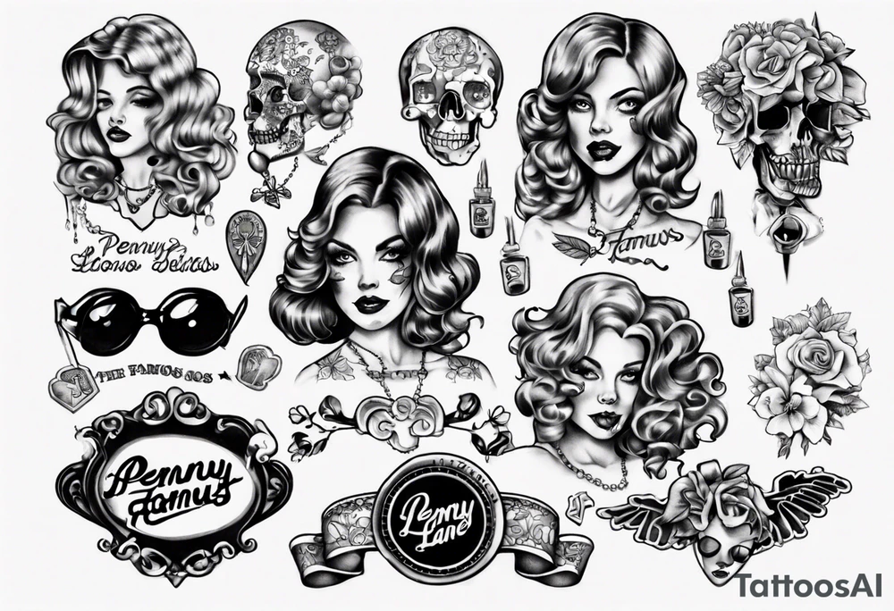 Penny Lane from Almost Famous tattoo idea