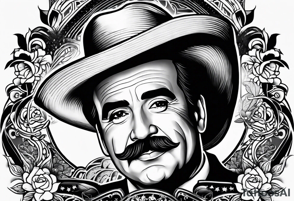 vicente fernandez tattoo idea