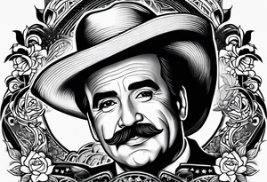 vicente fernandez tattoo idea