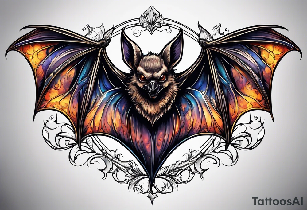 Bats tattoo idea