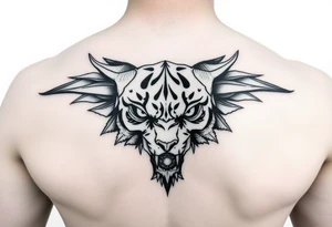 fenice realistica sul braccio tattoo idea