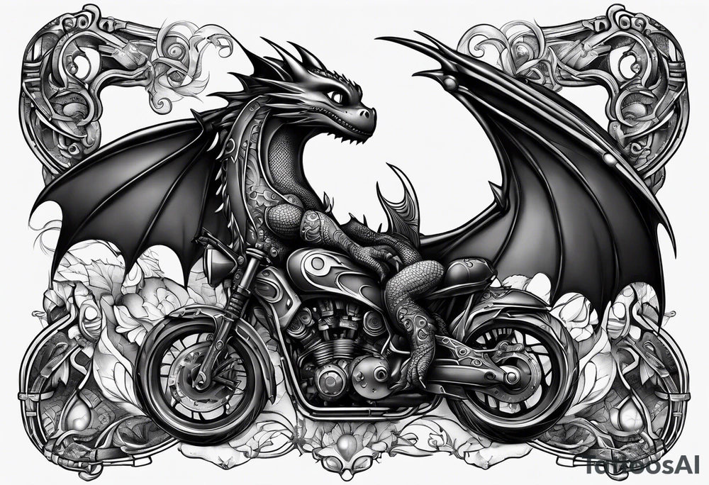how to train your dragon tattoo idea