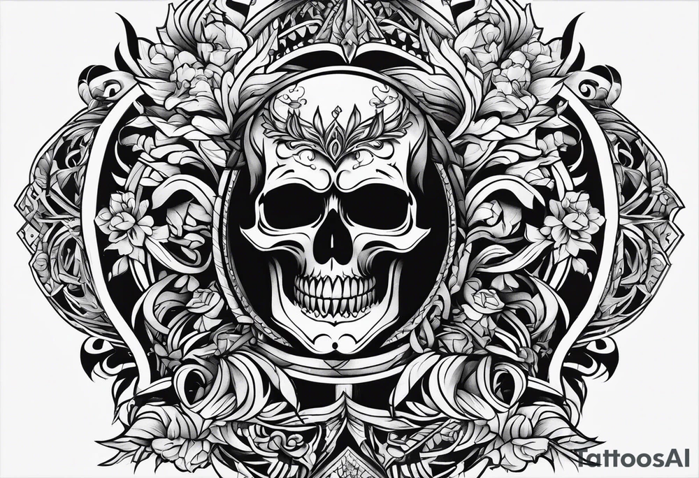 the word sin in minimalism tattoo idea